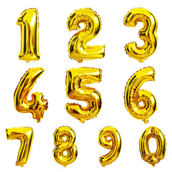 Ballons lettres - numeros