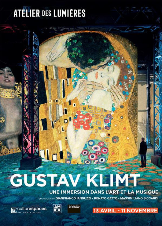 KLIMT + HUNDERTWASSER - ATELIER DES LUMIERES